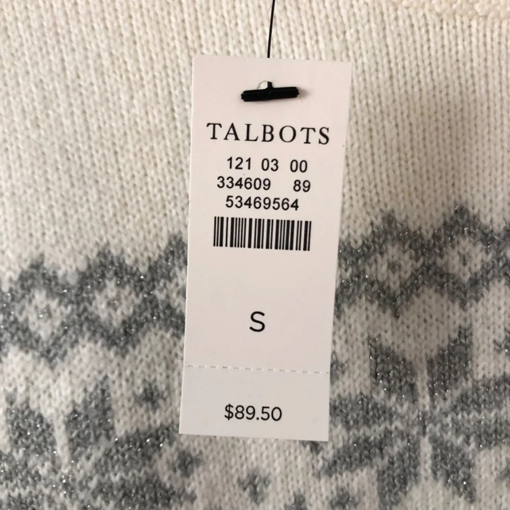 Talbots Snowflake Pullover Sweater - Picture 5 of 5